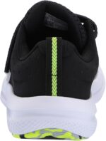 Under Armour Bps Assert 10 Ac boys Shoes, (102) Mod Gray/Black/High Vis Yellow, 2 Wide Little Kid - Image 3
