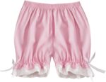 Toddler Girls Ruffle Pumpkin Pants Breathable and Safety Pettipants Undershorts Bloomers Underdress - Image 4
