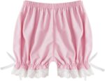 Toddler Girls Ruffle Pumpkin Pants Breathable and Safety Pettipants Undershorts Bloomers Underdress - Image 5