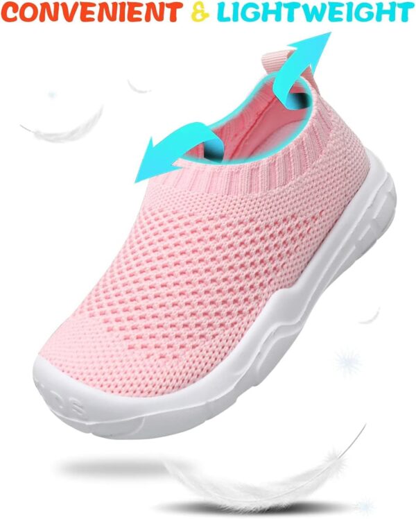 JIASUQI Toddler Shoes Boys Girls Slip On Shoes Kids Lightweight Breathable Sneakers - Image 6