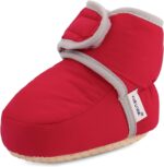 Baby Boys Girls Anti-Slip Soft Sole Winter Warm Slipper Boots Infant Crib Shoes