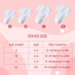 6 Pairs Girls Lace Socks,Baby Frilly Socks Ankle Socks,Children’s Frilly School Socks with Lace,White Ballet Ruffle Lace Socks - Image 2