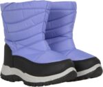 Mountain Warehouse Caribou Junior Kids Snow Boots - Snowproof, Fleece Lining, Warm, Insulated, High Traction Sole - Ideal For