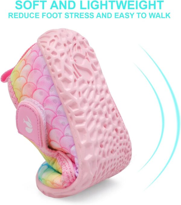 JIASUQI Boys Girls Water Shoes Toddler Quick Dry Aqua Socks Breathable Barefoot Shoes for Beach Swimming Pool - Image 6