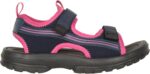 Mountain Warehouse Seacost Kids Sandals - Touch Strap Fastening Children Shoes with Neoprene Lining & EVA Footbed- Summer Beach, Walking, Hiking & Outdoors - Image 2