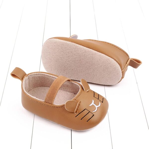 Spring and Summer Children Baby Toddler Shoes Boys and Girls Casual Shoes Flat Soles Light and Comfortable Solid Color Cartoon Cat Shape Extra Wide Boy Shoes - Image 7