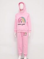 Kvysinly Girls Clothes Rainbow Print Long Sleeve Hoodie Tops with Stretch Pants Spring Fall Winter Outfits - Image 6