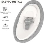 zoicay Kids Lounger for Toddler - Lounger for Newborn, Breathable & Soft Nest Cover Co Sleeping for 0-12 Months, Essentials Gifts, Portable Infant Lounger Floor Seat for Home and Travel - Image 3