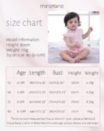 Baby Girls Pyjama Summer, Short Sleeve Romper Cotton Bodysuit 0-3 Months - Image 6
