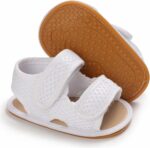 RVROVIC Baby Boys Girls Sandals Premium Soft Anti-Slip Rubber Sole Infant Summer Outdoor Shoes Toddler First Walkers
