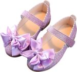 Baby Girl Mary Jane Sequins Crown Flats PU Leather Girl Slip-on Ballet Flat Party School Shoe Wedding Sequins Crib Shoes - Image 2