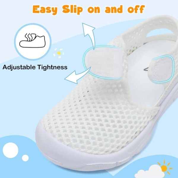 JIASUQI Toddler Sandals Boys Girls Wid Barefoot Water Sandals Kid Lightweight Water Shoes for Beach Swim - Image 3