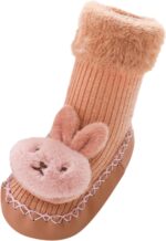 Newborn Baby Shoes 0 3 Months Go Baby Shoe Boots Baby Floor Thickened in Autumn and Winter Children Dispensing Baby Socks Shoes Newborn Shoes Girl 0 3 Monthsrainbow Shoes Boots