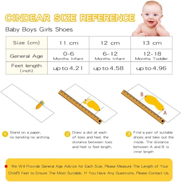 Newborn Baby Boys First Walking Shoes Soft Synthetic Leather Brogue Infant Dress Crib Shoes Black 12-18 Months - Image 8