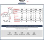 Ecojoy Baby Girl Vest 3PCs Grow Long/Short Sleeve Summer Fall Bodysuit with 3 Headbands/Hats - Image 8