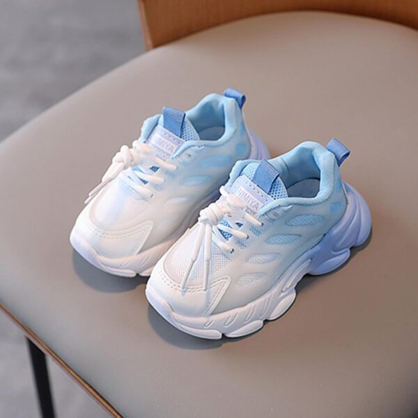 Girl Sneakers Kids Shoes Breathable Toddler Shoes Fashion Baby Hiking Shoes Athletic Sports Tennis Shoes Single Mesh Running Shoes - Image 5