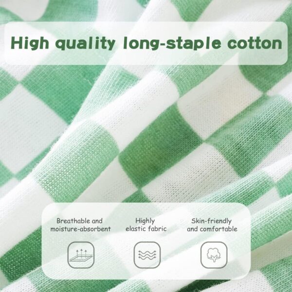 ACMEDE Baby Girl Ruffle Bloomer Briefs Panties Infants Toddlers Cute Animal Floral Underwear Baby Girls Frilly Knickers Undies Bloomers Cotton Ruffled Underpants Nappy Cover Pants 4 Pack - Image 2