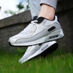 Padgene Men Women Running Shoes Sports Trainers Breathable Lightweight Sneakers Air Cushion Low Top Footwear Waking Fitness Lace up Shoes for Walking Gym Jogging Fitness Athletic Casual - Image 8