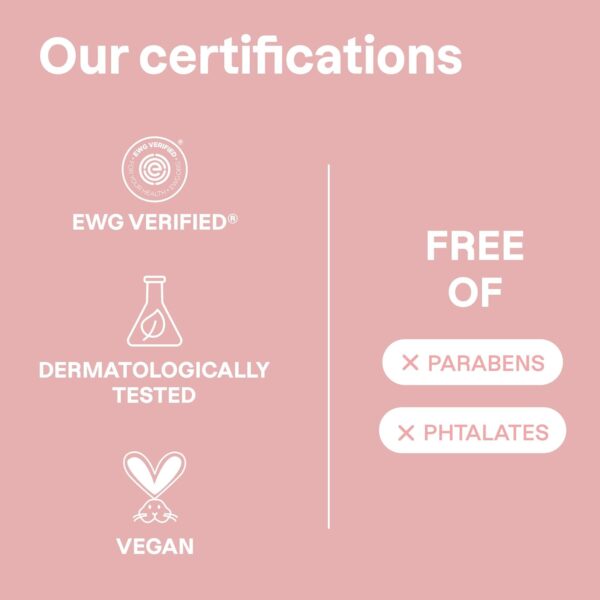 ATTITUDE 2-in-1 Hair and Body Foaming Wash for Baby, EWG Verified, Dermatologically Tested, Made with Naturally Derived Ingredients, Vegan, Sweet Apple, 295 mL - Image 5