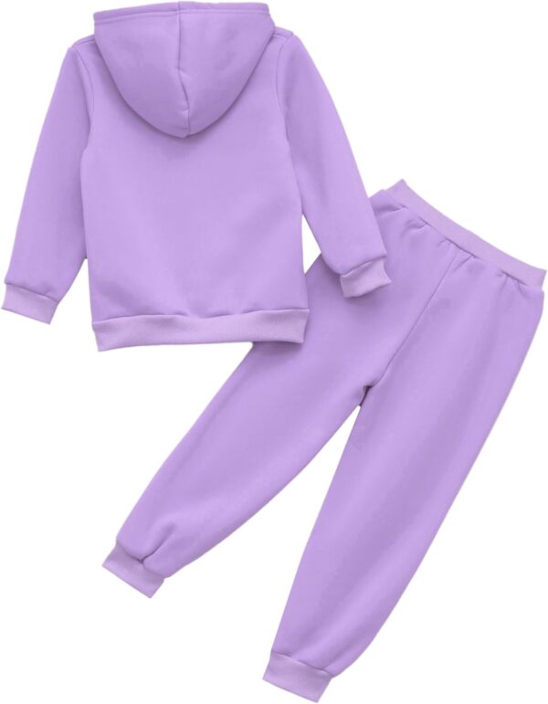 Teen Girl Clothes Long Sleeve Hoodie Tops with Stretch Pants Fashion Spring Fall Outfit 2 Pcs Outfits - Image 2