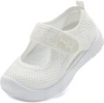 JIASUQI Toddler Boys Girls Sandals Breathable Barefoot Shoes Adjustable Lightweight Walking Shoes for Summer Indoor Outdoor