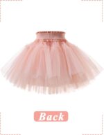 Happy Cherry Girl's Tutu Skirts Toddler Ruffle Layered Tulle Skirt Princess Tutu Pettiskirt Party Dance Bubble Mini Skirt 12 Months - 7 Years - Image 2