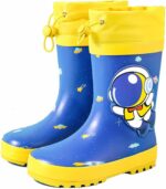Toddler Boy Boots Size 5 And Girls Water Shoes Baby Rain Boots Water Boots In Large And Small Children Toddlers Children With Elastic Christmas Boots for Baby Girl