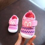 TYUSGH Baby Girls First Walking Shoes Toddler Children Kids Baby Cartoon Star Rabbit Ears Squeaky Single Shoes Sneaker Gifts for Girls - Image 4