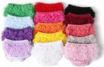 HDLEXD Toddler Infant Baby Girls Lace Ruffle Bloomers Elastic Cotton Tutu Briefs Panties Bottom Shorts - Image 2