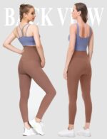 FEOYA Maternity Leggings Over Bump Yoga Pants Women Soft Belly Support Pregnancy Trousers High Waisted Stretchy Workout Leggings S-XL - Image 2