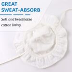 XIAOHAWANG Baby Girl Sun Hat Embroidered Flowers Toddler Bucket Hats Summer Cap for Infant Girls - Image 4