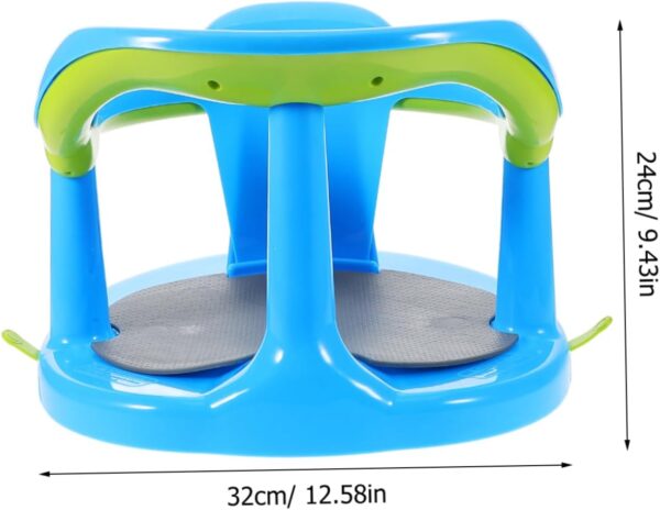 ifundom Bathtub Chair Baby Sturdy Bath Seat for Toddlers Child Bathing Seats Non-Slip Reclining Design Comfortable for Newborns - Image 2
