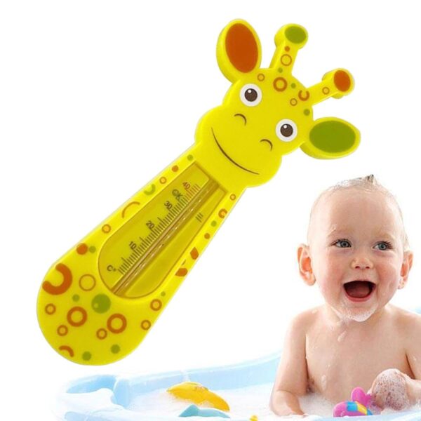 Ne-wborn Giraffe Baby Safe Floating Bath Thermometer - 1/2 Pieces Water Temperature Thermometer for Bathing - Image 5