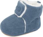 MASOCIO Baby Boys Girls Winter Warm Booties Infant Soft Sole Boots Anti-Slip Booties