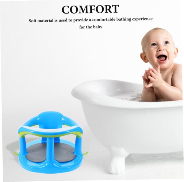 Abaodam Bath Seat Bath Stool Safe Shower Chair for Babies Newborns Toddlers Comfortable Bathing Experience - Image 5