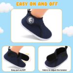 JIASUQI Baby Sock Shoes Boys Girls Lightweight High-Top Shoes Baby Walking Shoes Infant Barefoot Shoes - Image 2