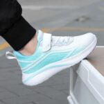 Girls Boys School Shoes - Kids Sports Athletic Shoes Toddler Little Kids Shoes Toddlers Home Shoes Light Up Trainers Kids Soft Dance Plimsolls Girls&Boys Trainers Children's Day Gift - Image 3