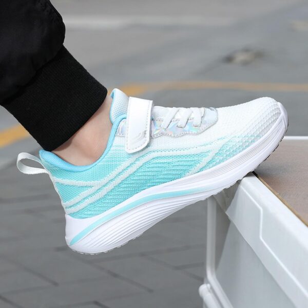 Girls Boys School Shoes - Kids Sports Athletic Shoes Toddler Little Kids Shoes Toddlers Home Shoes Light Up Trainers Kids Soft Dance Plimsolls Girls&Boys Trainers Children's Day Gift - Image 3