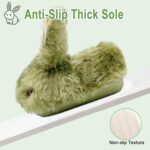 sharllen Kids Slippers Girls Fluffy Bunny Slippers Toddler Plush Warm Winter House Shoes Boys Cute Rabbit Novelty Animal Slippers - Image 2