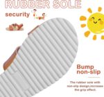 festooning Girls Sandals Little Big Kids Princess Open Toe Sandal with Adjustable Strap Summer Flat Sandals Dress Shoe - Image 3