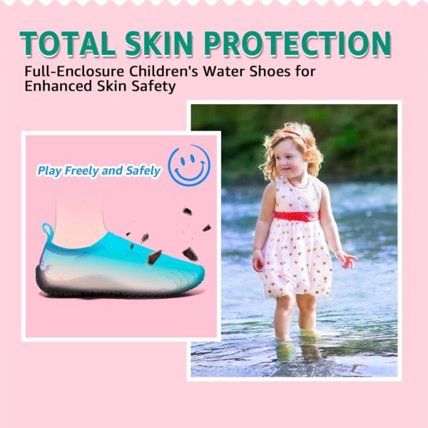 STQ KIDS Water Shoes Beach Shoes Qucik Dry Non-Slip for Summer - Image 4
