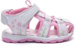 Daclay Girl's Sandals Soft Sole White Princess Comfortable Boys Kids Sandals - Image 6