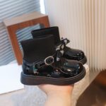 Soft Non-Slip Sock Shoes Girls Evening Shoes Single Shoes Loafers Soft Sole Girls Princess Shoes Non-Slip Baby Shoes Children's Shoes Barefoot Shoes Girls - Image 4