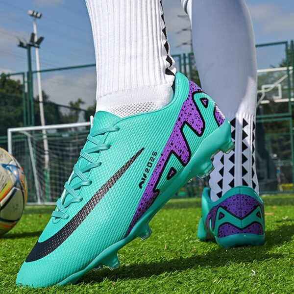 Girls Football Boots Training Sport Running Shoes Profession Competition Teenager Boys Breathable Sneakers Unisex - Image 5