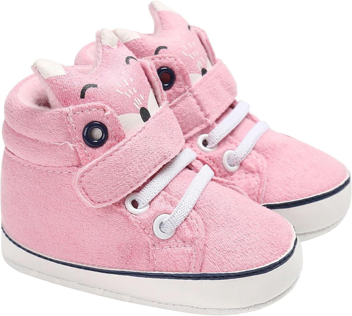 71-Lpl3bjL._AC_SL1500_.jpg Girls Shoes Size 13 Baby Toddler Shoes Warm Cotton Boots Non Slip Breathable Fashion Boots White Shoes Men - Image 1