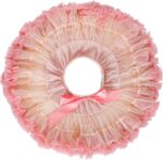 LACOFIA Girl's Tutu Skirt Toddler Ruffle Layered Tulle Skirt Princess Tutu Pettiskirt Party Dance Bubble Mini Skirt (0-10 Years) - Image 2