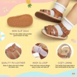Infant Baby Girls Summer Sandals Newborn Bow-Knot Open Toe Beach Shoes Casual Lightweight Anti Slip Sole Flat - Image 5