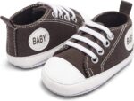 TDEOK 9 old baby winter shoes for babies aged 3 months, coffee, 0-3 Months - Image 4