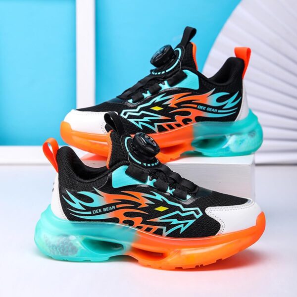 Boys Trainers 2023 Kids Sneakers Breathable Walking Tennis Sneakers Lightweight Comfort Non-Slip Running Casual Athletic School Sport Shoes - Image 3