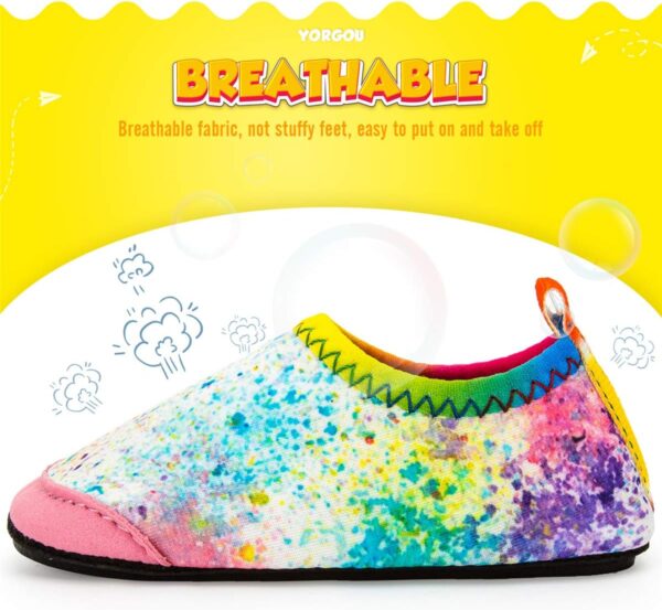 Baby Boys Girls Water Shoes Toddler Beach Shoes Barefoot Aqua Socks Non-Slip for Pool Beach - Image 6
